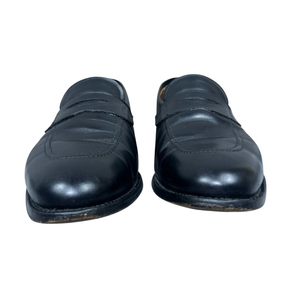 Allen Edmonds Lake Forest Loafers Shoes Black Leather Hand Crafted in USA Sz 12 - Picture 6 of 16